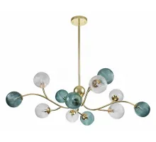 Люстра на штанге Indigo Selva 11032/12R Gold Люстра на штанге Indigo Selva 11032/12R Gold