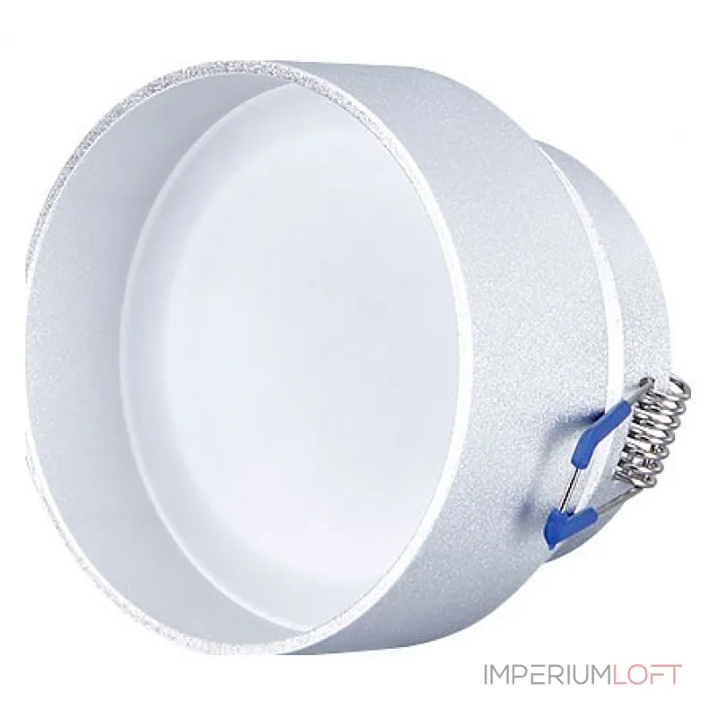 Встраиваемый светильник Ambrella Techno 20 TN191 Цвет арматуры белый Цвет плафонов серебро