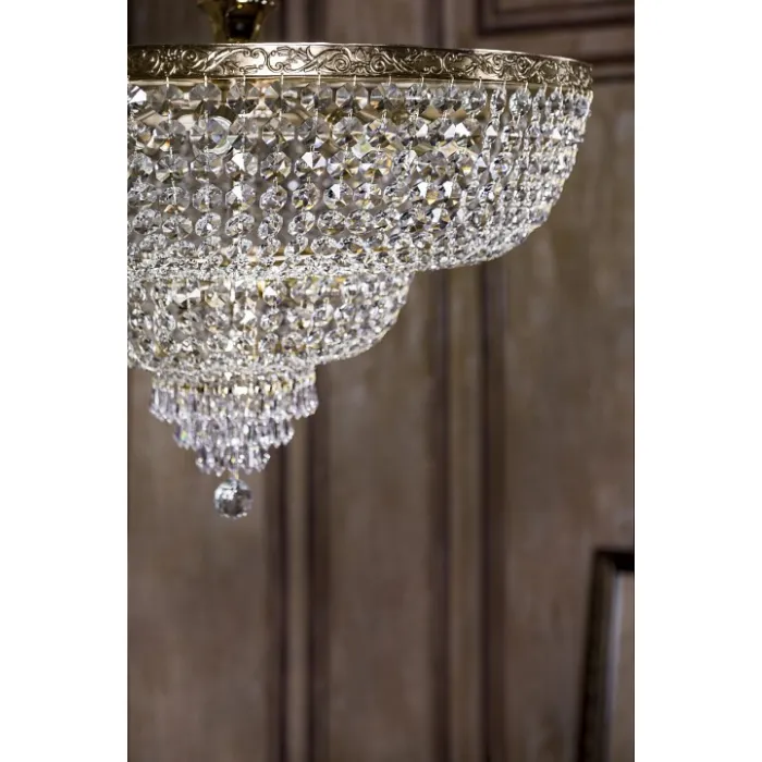 Потолочная люстра Maytoni Palace DIA891-CL-14-G Цвет арматуры золото Цвет плафонов прозрачный от ImperiumLoft