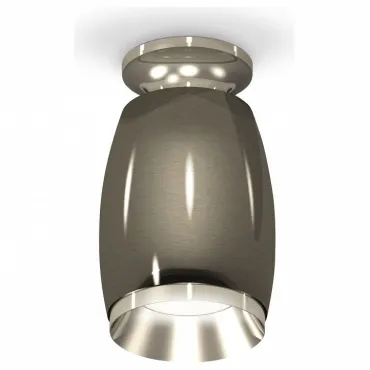 Накладной светильник Ambrella Techno 129 XS1123040 Цвет арматуры серебро Цвет плафонов серый от ImperiumLoft