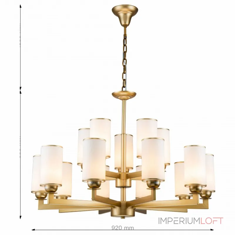 Люстра на штанге Favourite Sollemnis 2621-15P  Люстра на штанге Favourite Sollemnis 2621-15P