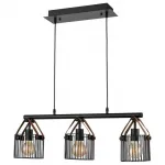 Подвесной светильник Vele Luce Drago VL6332P03 Цвет арматуры черный Цвет плафонов черный от ImperiumLoft