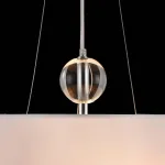 Подвесной светильник Maytoni Bergamo MOD613PL-03W Цвет арматуры хром Цвет плафонов белый от ImperiumLoft