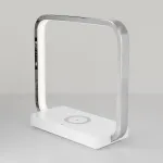 Настольная лампа офисная Eurosvet Frame 80502/1 хром Цвет арматуры хром Цвет плафонов хром от ImperiumLoft