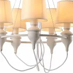 Подвесная люстра Arte Lamp Sergio A3326LM-5WH