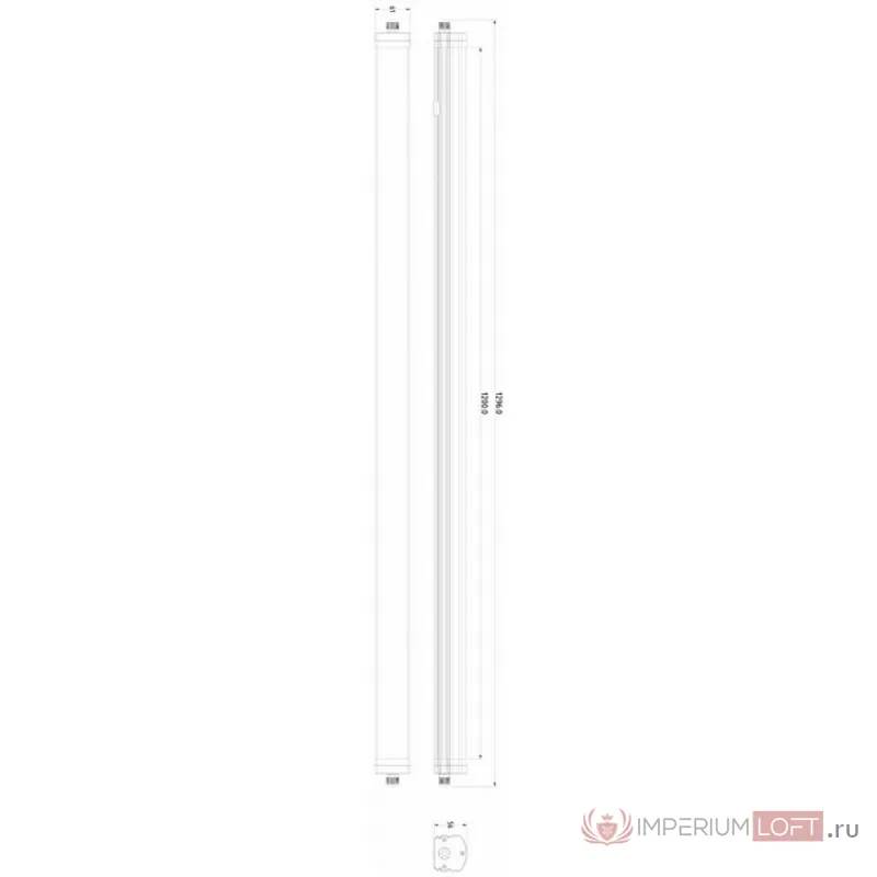 Накладной светильник Deko-Light Tri Proof 730424 Цвет арматуры белый от ImperiumLoft
