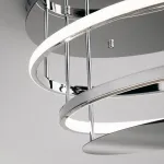 Накладной светильник Eurosvet Chic 90160/2 хром Цвет арматуры хром Цвет плафонов хром от ImperiumLoft
