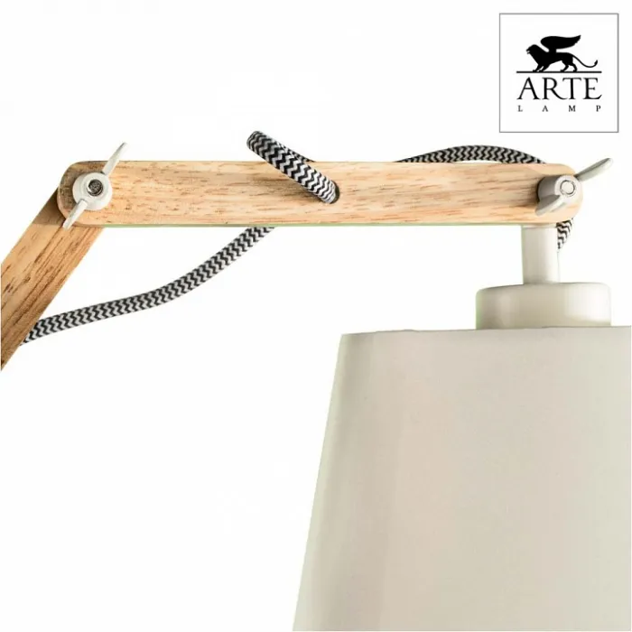 Настольная лампа декоративная Arte Lamp Pinocchio A5700LT-1WH Цвет арматуры белый Цвет плафонов белый от ImperiumLoft