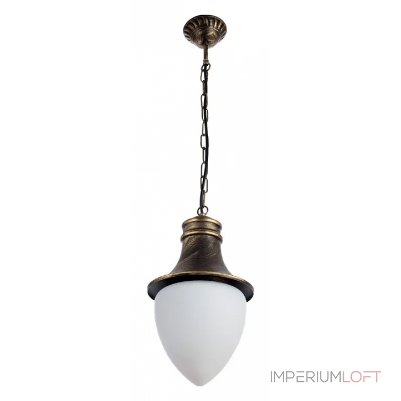 Подвесной светильник Arte Lamp Vienna A1317SO-1BN Цвет арматуры бронза Цвет плафонов белый