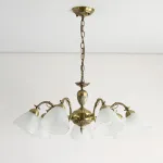 Подвесная люстра Citilux Латур CL413271 Цвет арматуры бронза Цвет плафонов белый от ImperiumLoft