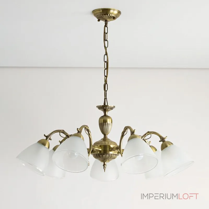 Подвесная люстра Citilux Латур CL413271 Цвет арматуры бронза Цвет плафонов белый от ImperiumLoft Подвесная люстра Citilux Латур CL413271 Цвет арматуры бронза Цвет плафонов белый от ImperiumLoft