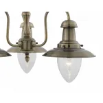 Подвесная люстра Arte Lamp Fisherman A5518LM-3AB Цвет арматуры бронза Цвет плафонов прозрачный от ImperiumLoft