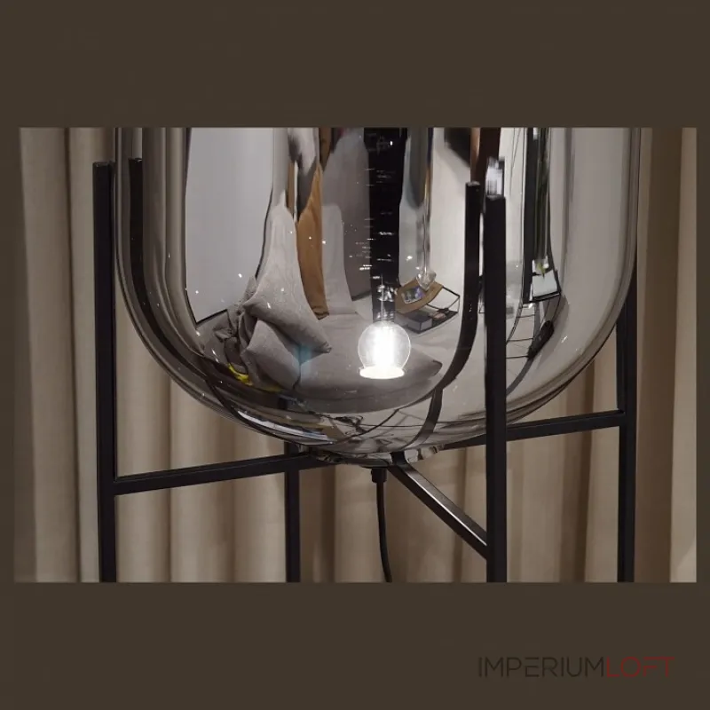 Торшер DeLight Collection Floor lamp 9355F black/smoky от ImperiumLoft Торшер DeLight Collection Floor lamp 9355F black/smoky от ImperiumLoft