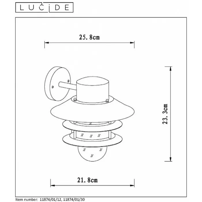 Светильник на штанге Lucide Zico 11874/01/30 от ImperiumLoft