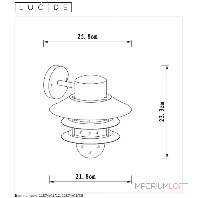 Светильник на штанге Lucide Zico 11874/01/30