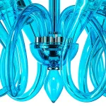 Подвесная люстра Lightstar Stella 892061 Цвет арматуры хром Цвет плафонов синий от ImperiumLoft