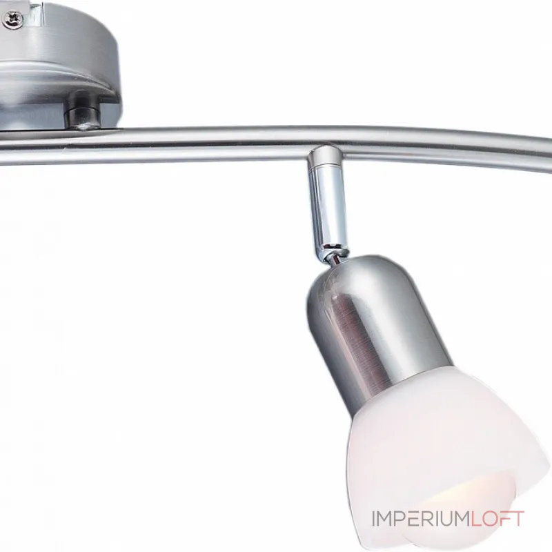 Спот Arte Lamp Falena A3115PL-4SS Цвет арматуры серебро Цвет плафонов белый Спот Arte Lamp Falena A3115PL-4SS Цвет арматуры серебро Цвет плафонов белый