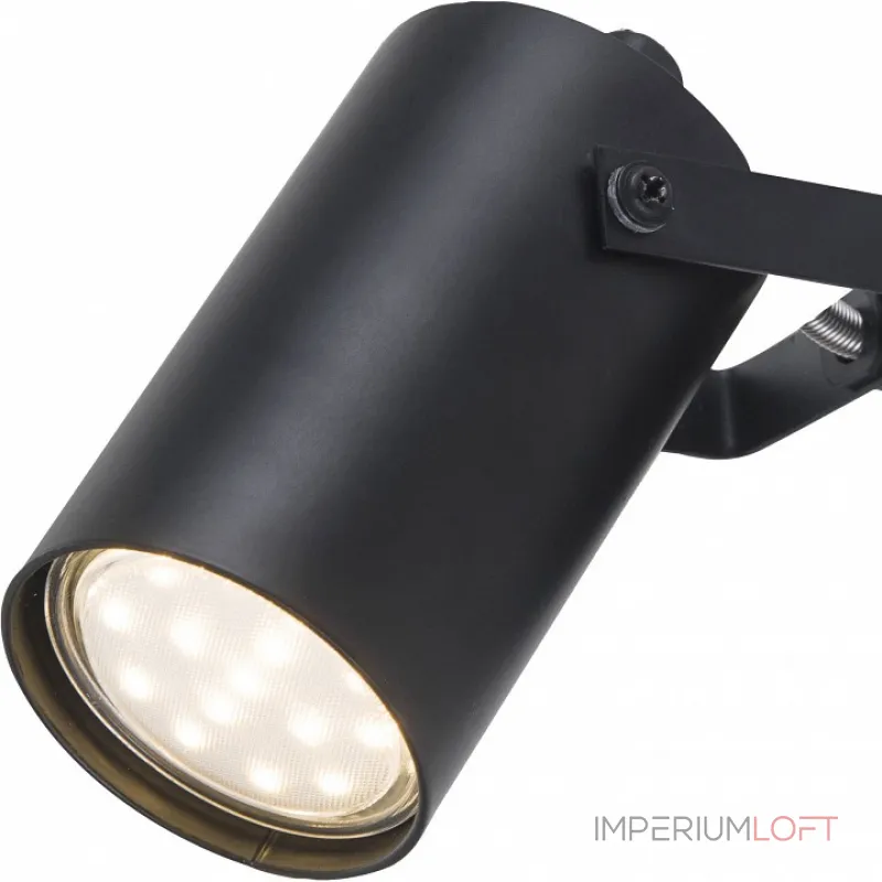 Спот Rivoli Mobile W1 BK Б0038138 Цвет арматуры черный Цвет плафонов черный