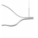 08258-120,16P Подвес Линн серебро w120*3 h200 Led 45W (4000K) от ImperiumLoft