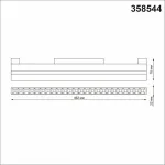 Накладной светильник Novotech Flum 1 358544 Цвет плафонов белый