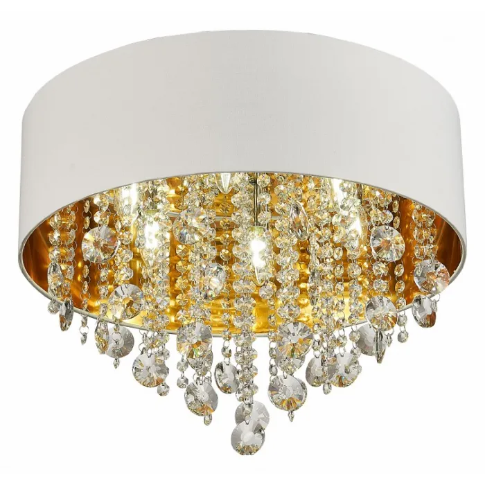 Накладной светильник ST-Luce Lacchia SL1350.502.06 Цвет арматуры хром Цвет плафонов золото от ImperiumLoft
