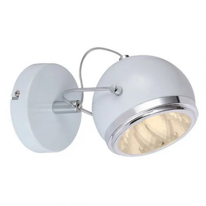 Спот Arte Lamp Orbiter A4509AP-1WH Цвет арматуры белый Цвет плафонов белый от ImperiumLoft