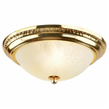 Накладной светильник Arte Lamp Alta A3013PL-2GO Цвет арматуры золото Цвет плафонов белый от ImperiumLoft