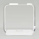 Настольная лампа офисная Eurosvet Frame 80502/1 хром Цвет арматуры хром Цвет плафонов хром от ImperiumLoft