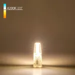 Лампа светодиодная Elektrostandard BLG412 G4 3Вт 4200K a049615 Цвет арматуры никель Цвет плафонов никель от ImperiumLoft