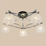 Потолочная люстра Citilux Сандра CL147151 Цвет арматуры хром Цвет плафонов прозрачный от ImperiumLoft