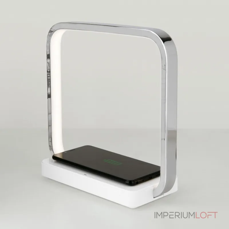 Настольная лампа офисная Eurosvet Frame 80502/1 хром Цвет арматуры хром Цвет плафонов хром от ImperiumLoft Настольная лампа офисная Eurosvet Frame 80502/1 хром Цвет арматуры хром Цвет плафонов хром от ImperiumLoft