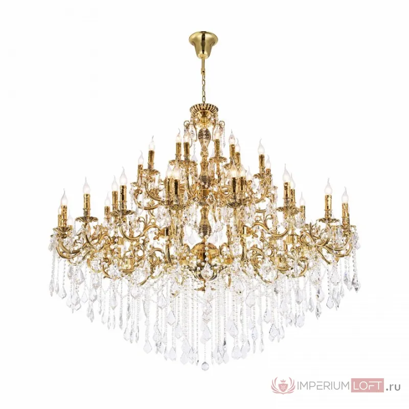Подвесная люстра Maytoni Monica DIA882-PL-45-G Цвет арматуры золото Цвет плафонов прозрачный от ImperiumLoft