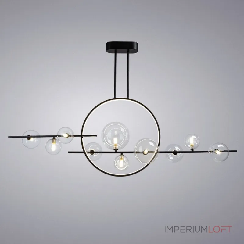 Люстра на штанге Arte Lamp Saturn A7790SP-75BK Люстра на штанге Arte Lamp Saturn A7790SP-75BK