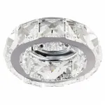 Встраиваемый светильник Lightstar Onda 032704 Цвет арматуры хром Цвет плафонов прозрачный от ImperiumLoft