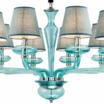 Подвесная люстра Lucia Tucci Ashanti Ashanti 1260.10 blue