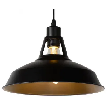 Подвесной светильник Lucide Brassy-bis 43401/31/30 Цвет плафонов черный Цвет арматуры черный