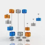Плафон металлический Artemide Aqua Cil 0938020A от ImperiumLoft
