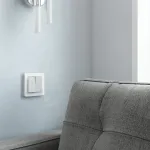 Выключатель двухклавишный без рамки Werkel Белые матовые W1120061 от ImperiumLoft