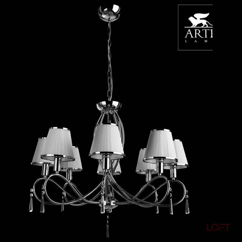 Подвесная люстра Arte Lamp Logico A1035LM-8CC 