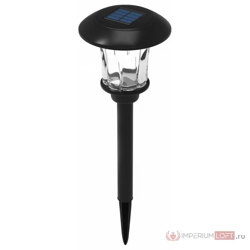 Наземный низкий светильник Gauss Solar GS002 Цвет арматуры черный Цвет плафонов черный от ImperiumLoft