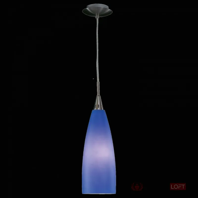 Подвесной светильник Citilux 942 CL942012 Цвет арматуры хром Цвет плафонов синий от ImperiumLoft
