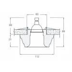 Встраиваемый светильник Donolux DL204 DL204G