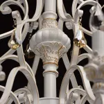 Подвесная люстра Chiaro Версаче 639012828 Цвет арматуры золото Цвет плафонов янтарный от ImperiumLoft