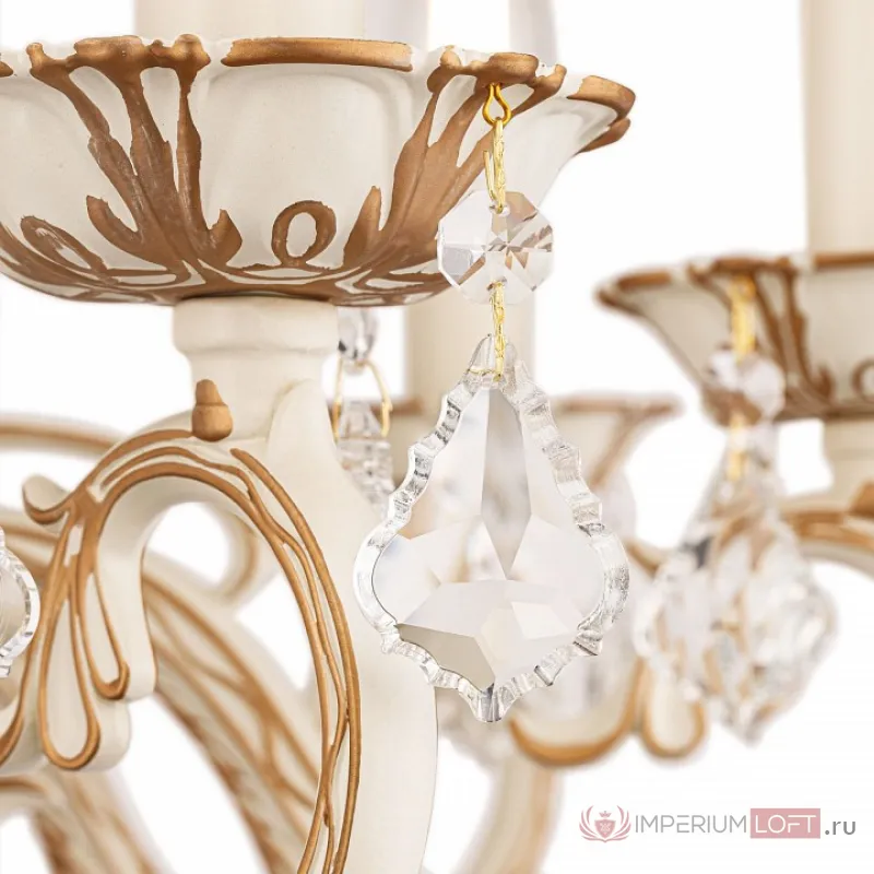 Подвесная люстра Maytoni Bronze 4 ARM245-06-W Цвет арматуры золото Цвет плафонов прозрачный от ImperiumLoft