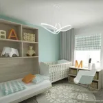 Подвесной светильник Eurosvet Kink 90174/1 белый 42W от ImperiumLoft