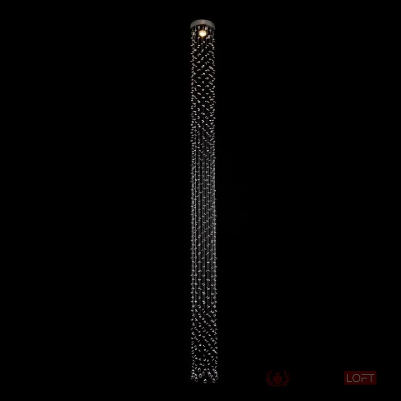 Подвесной светильник Newport 8000 8031/250 cognac Цвет арматуры никель Цвет плафонов прозрачный от ImperiumLoft
