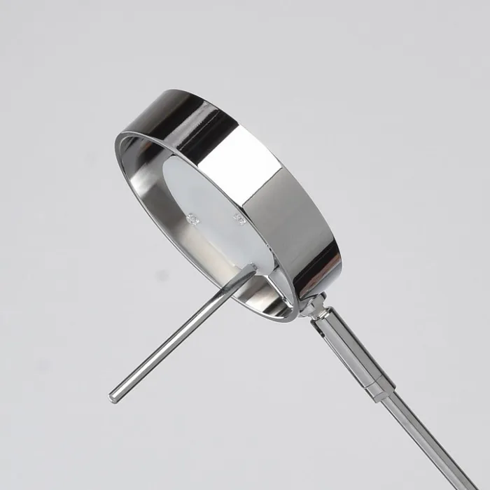 Настольная лампа офисная MW-Light Ракурс 5 631033301 Цвет арматуры хром Цвет плафонов белый от ImperiumLoft
