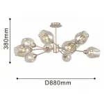 Люстра на штанге F-promo Tilda 2658-10U 