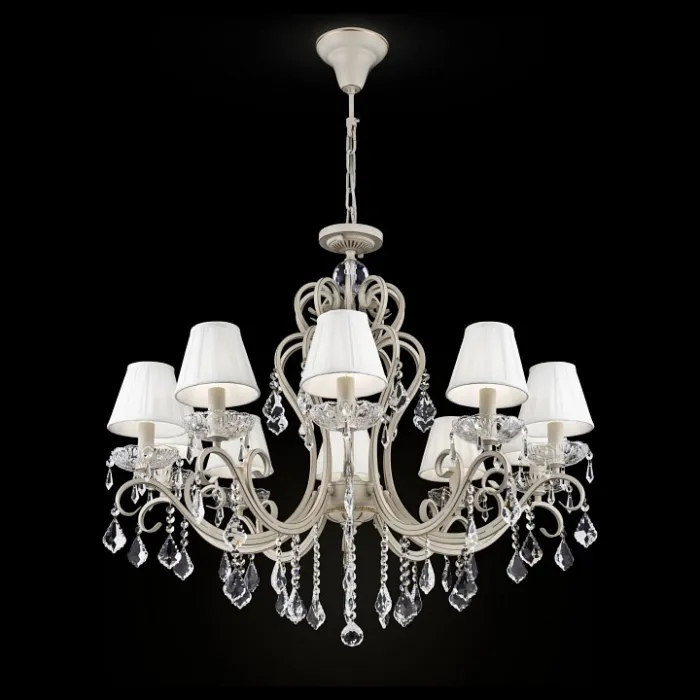Подвесная люстра Maytoni Triumph ARM288-10-G Цвет арматуры кремовый Цвет плафонов кремовый от ImperiumLoft