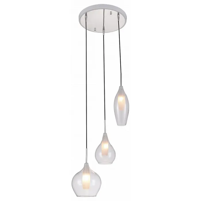 Подвесной светильник Lightstar Pentola 803051 Цвет арматуры хром Цвет плафонов прозрачный от ImperiumLoft